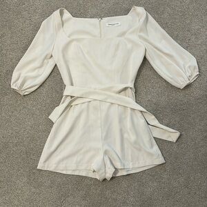 Amanda Uprichard white romper